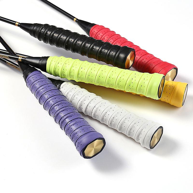 Racket Grip Anti Slip Perforated Super Absorbent Tennis Overgrip Badminton Overgrip Pickleball