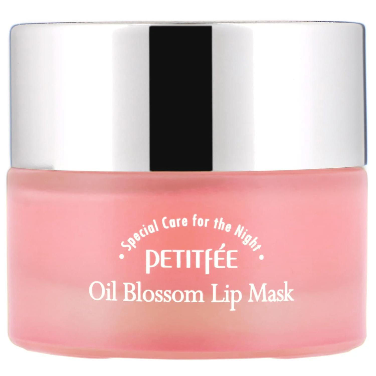 Petitfee, قناع زهر الشفاه بالزيت، زيت بذور الكاميليا، 15 جم
