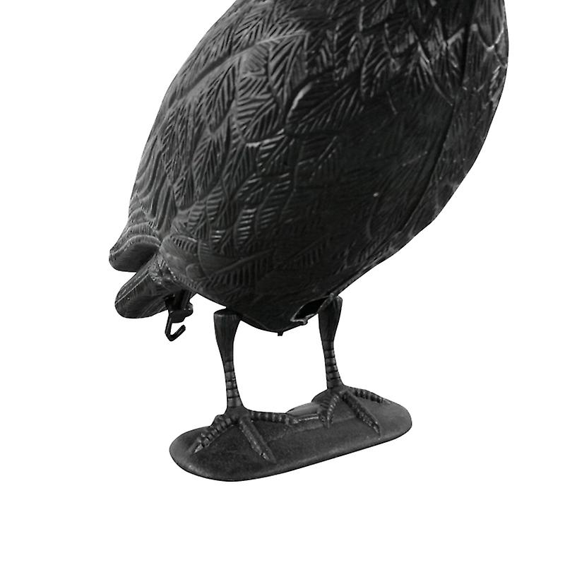 Simulation Black Crow Decoy Shooting Hunting Decoy Plastic Landscape Garden Decoration