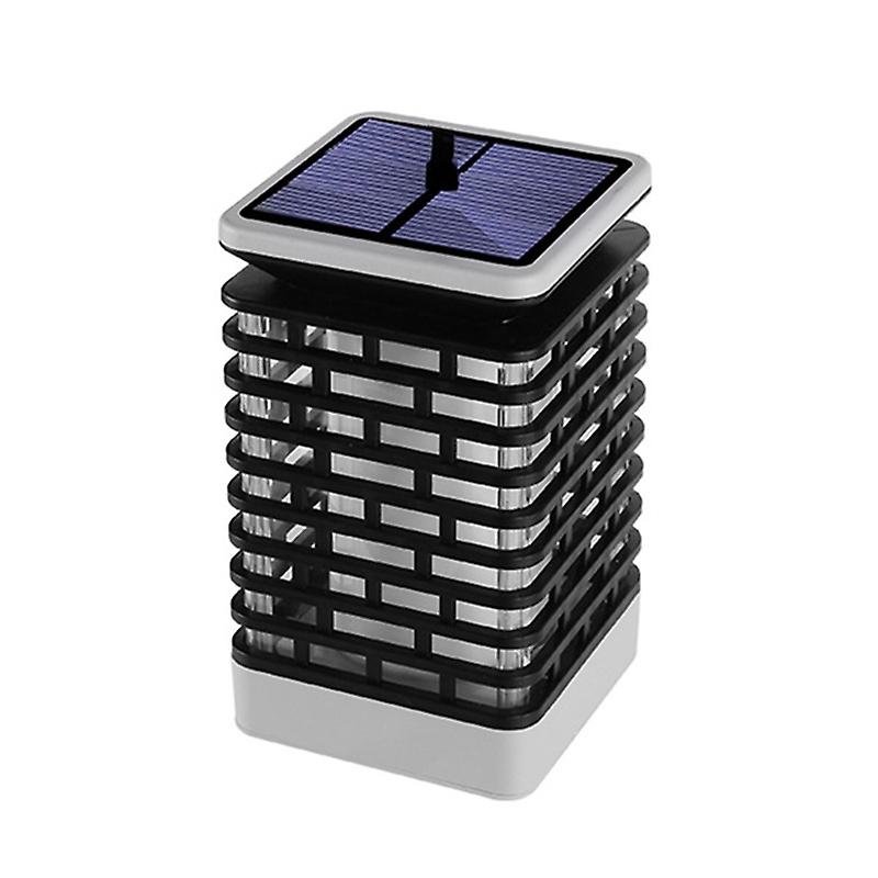 LED Solar Induction Landscape Light Flame Lamp