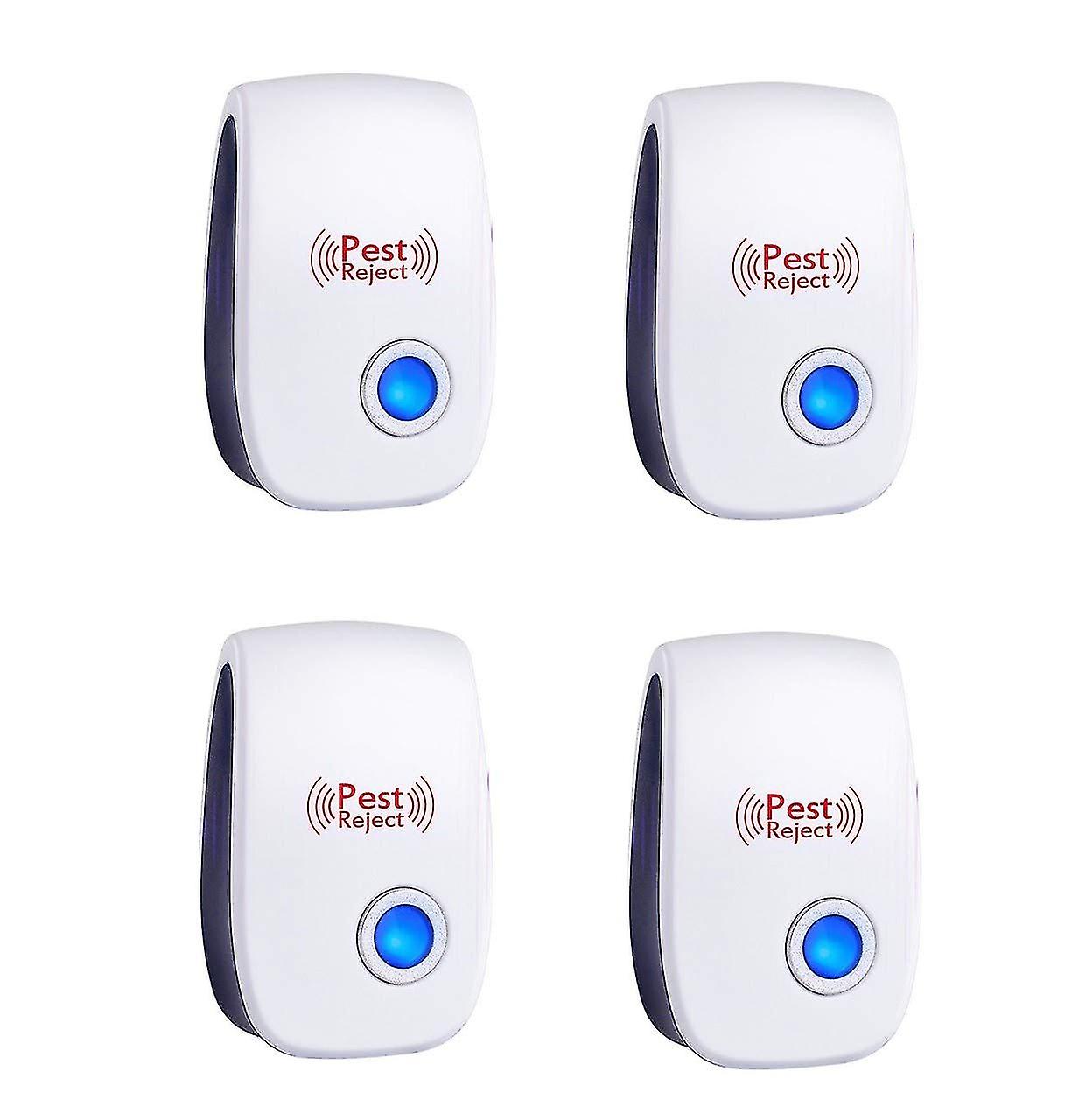 Ultrasonic Pest Repeller, 4 Pack Plug In Electronic Pest Repeller, Mouse And Rat Repeller, Pest Control Insect Repellent