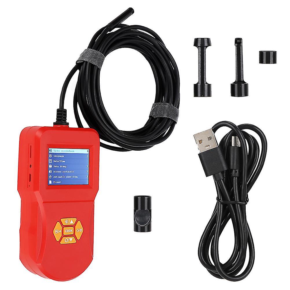 2.4Inch Ips Hd Display Digital Detection Waterproof Endoscope 8mm Diameter Camera