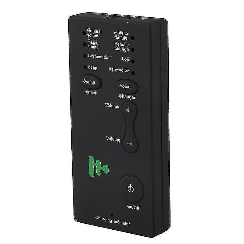 Voice Changer Adapter 8 Voice Changeing Modes Microphone Disguiser