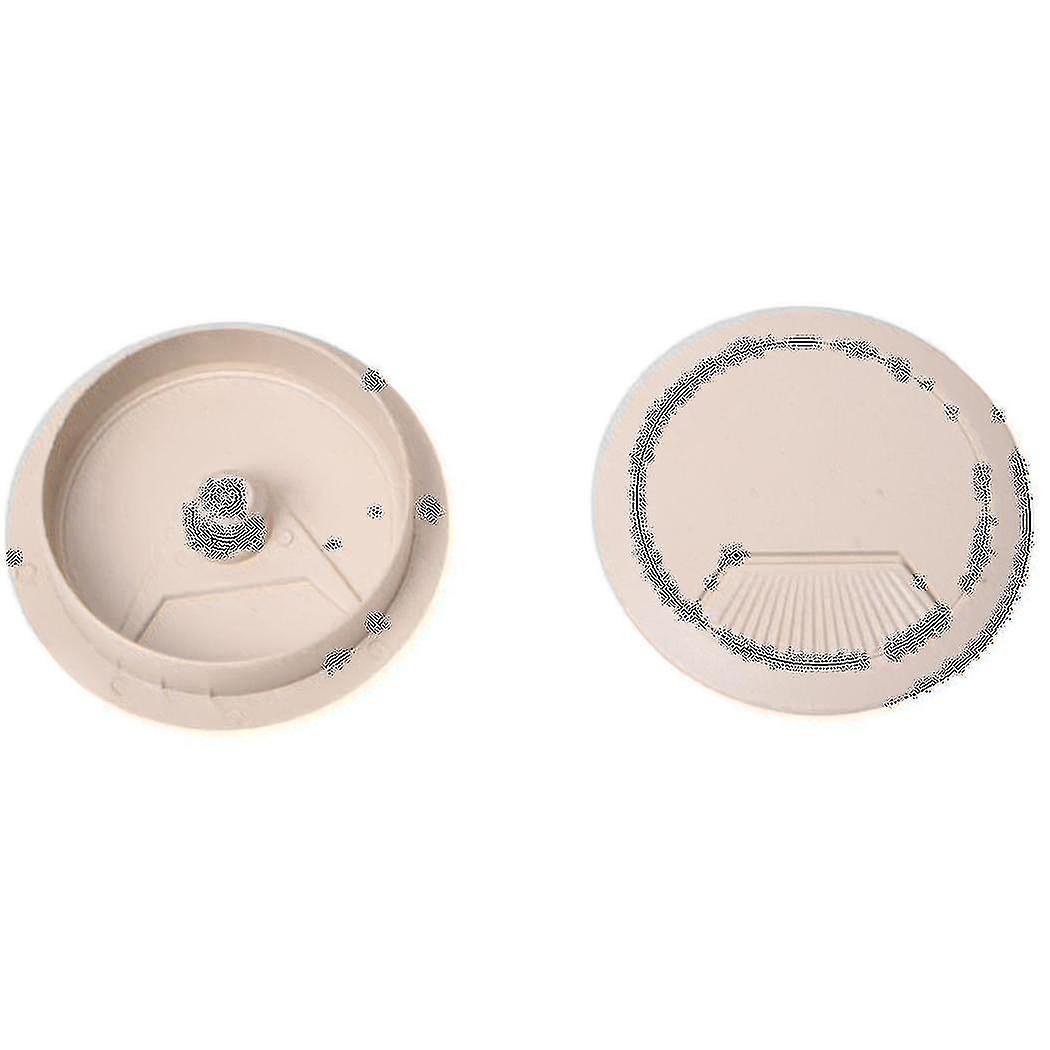 5 Pcs 70mm Dia Round Grommet Cable Hole Covers For Computer Desk