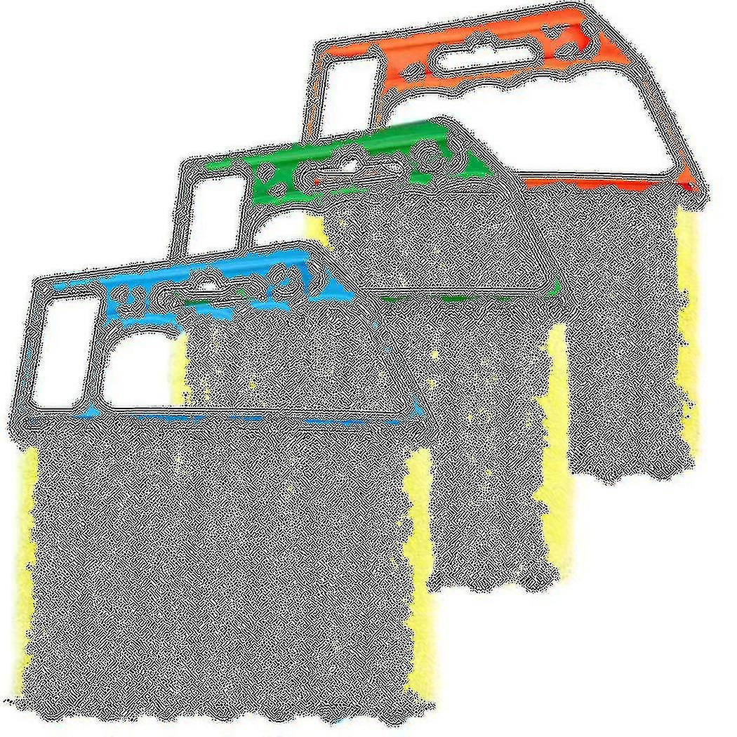 3 Pcs Window 7 Finger Hand-held Mini Duster Brush Blind Dust Cleaner