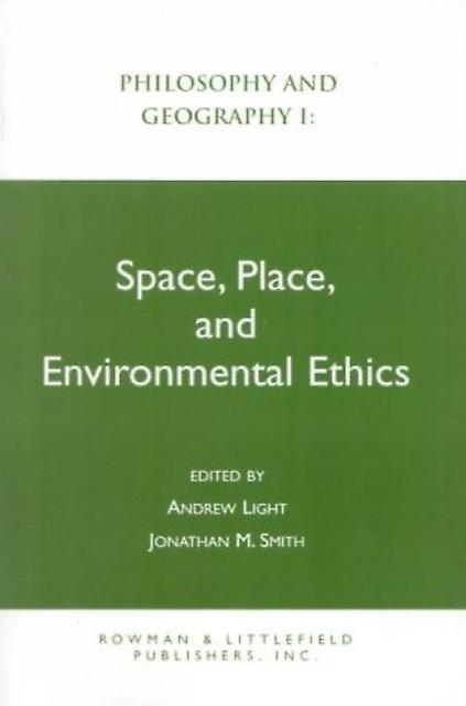 Philosophy And Geography I by Jonathan M. Smith Paperback Book