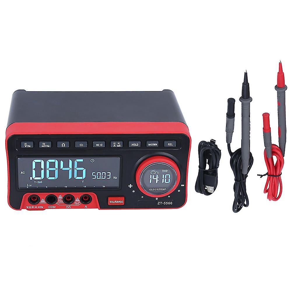 Zt5566 19999 Count Multimeter High Accuracy Auto Range Multifunctional Music Digital Multimeter