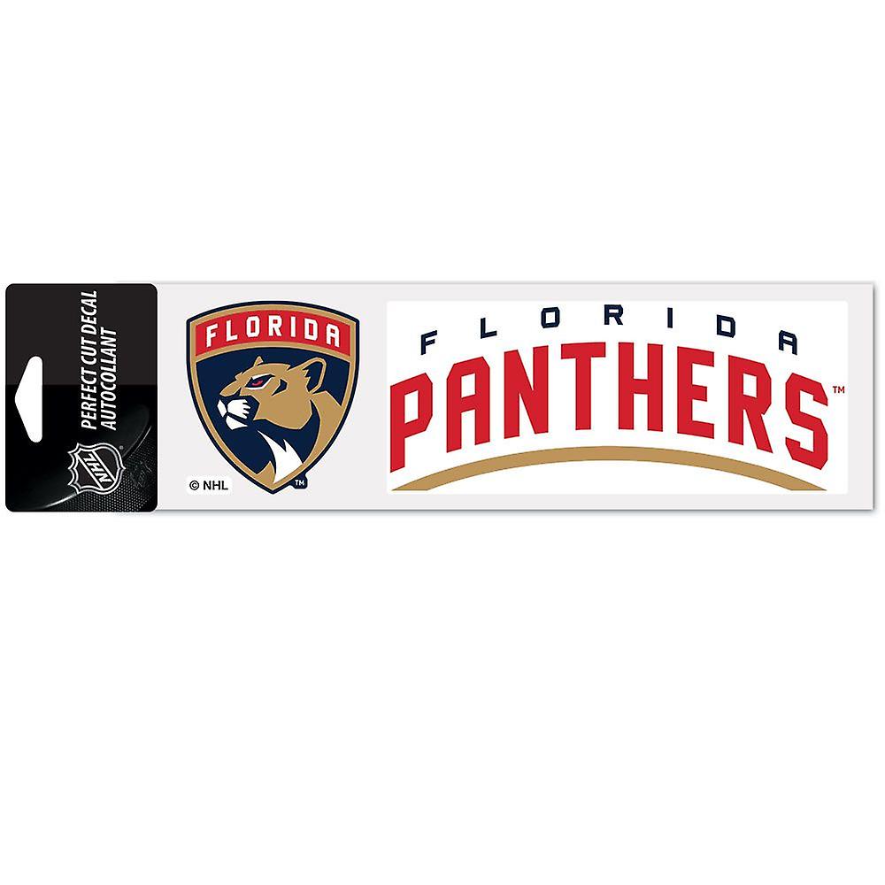 NHL Perfect Cut Αυτοκόλλητο 8x25cm Carolina Panthers