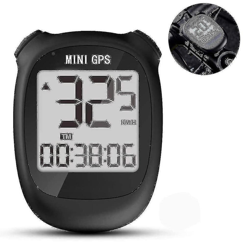 M3 Mini Gps Bike Computer, Wireless Bike Odometer And Speedometer Bicycle Computer Ipx5 Waterproof C