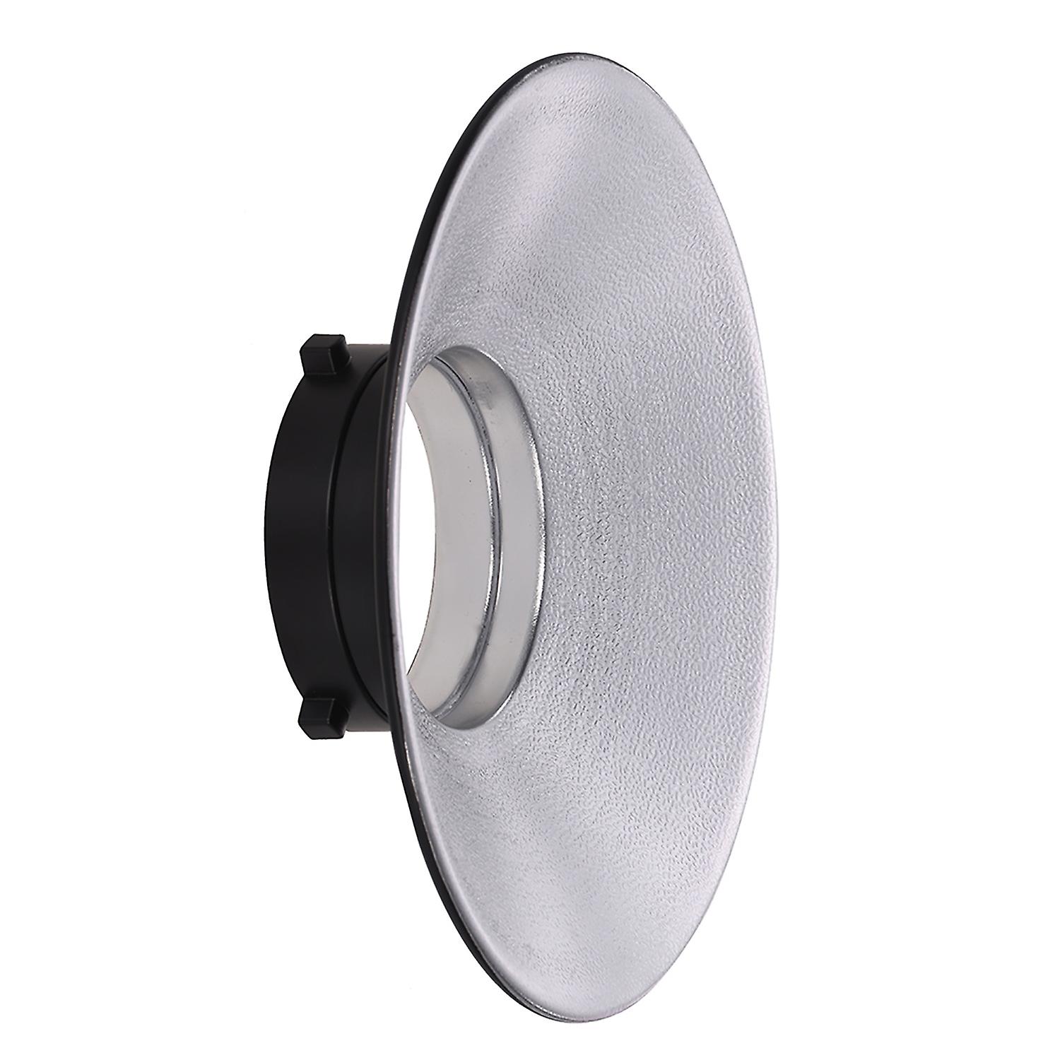 120 Degree Wide-angle Photography Flash Reflector Bowens Mount Diffuser Dish Aluminium Alloy Shootin