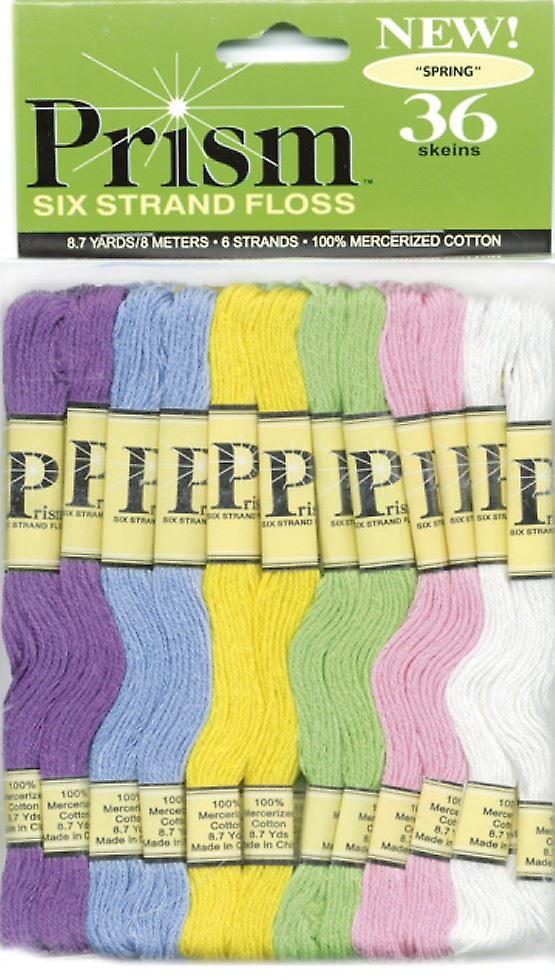 DMC Prism Floss Threads Spring Colours