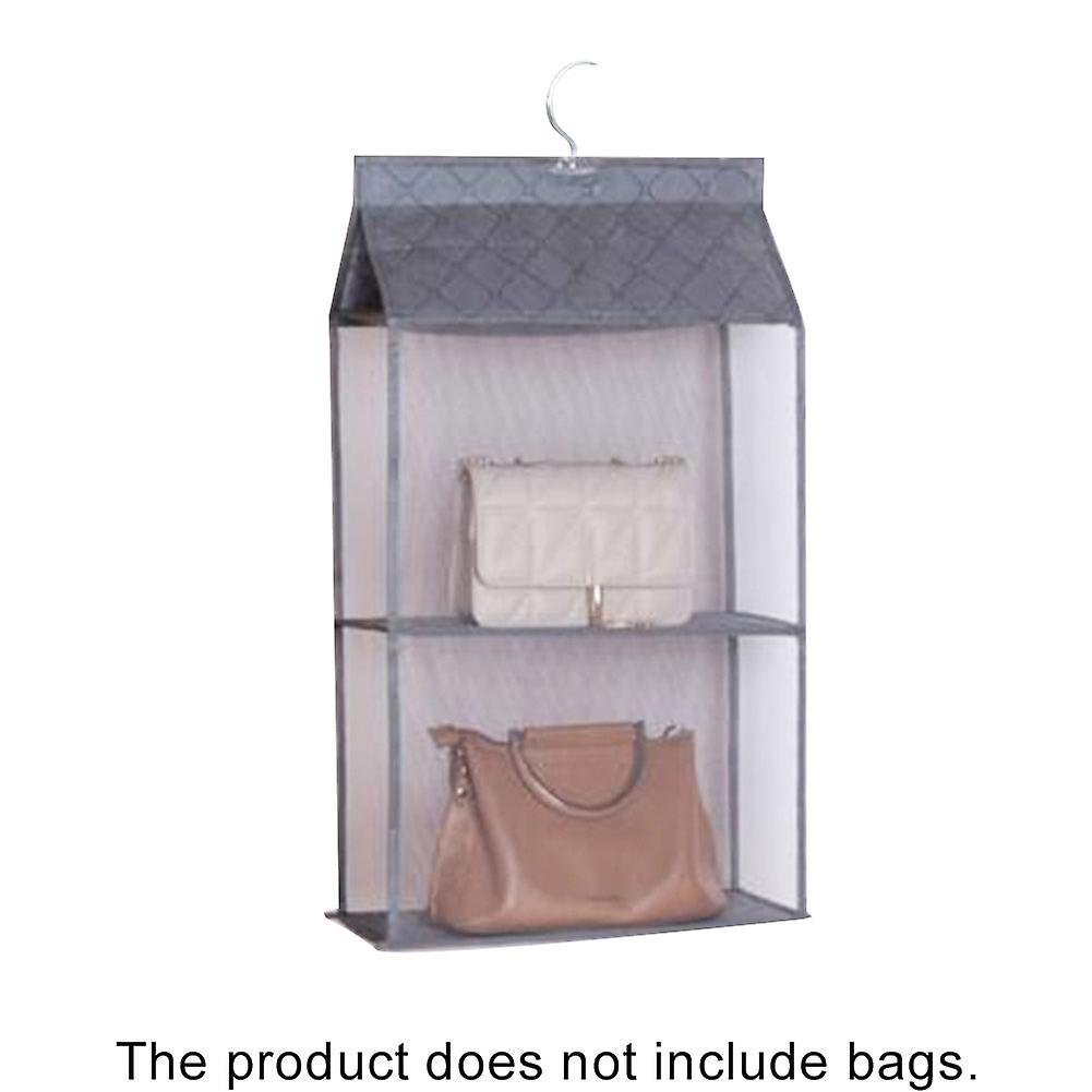 2/3/4-Layer Wardrobe Storage Bags Foldable Hanging Holder Organizer