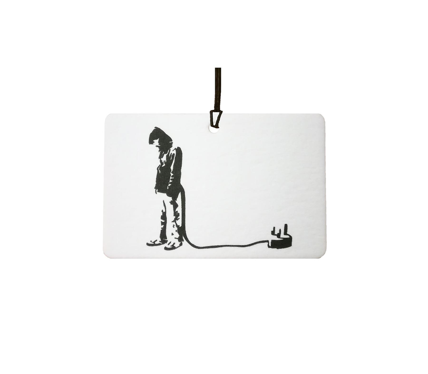 バンクシー男プラグイン車用芳香剤 Fruugo No