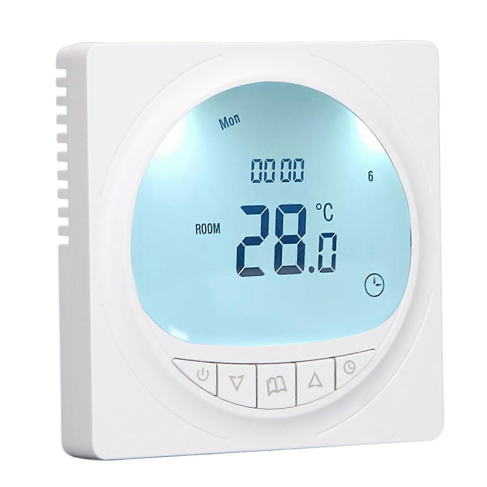 Water Floor Heating Thermostat LCD Display Smart Home Temperature Controller Panel