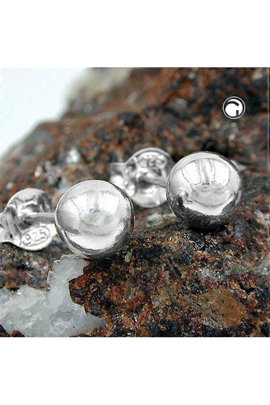Earrings Balls 6mm Silver 925 - Gl91226
