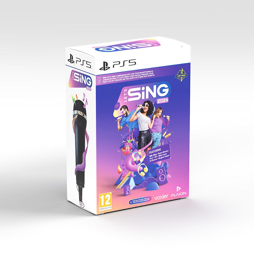 Let's Sing 2024 +1 Mic - Playstation 5