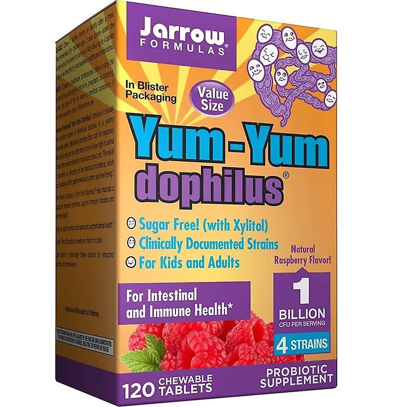 Jarrow Formulas YumYum Dophilus 1 Billion Chew Tabs 120