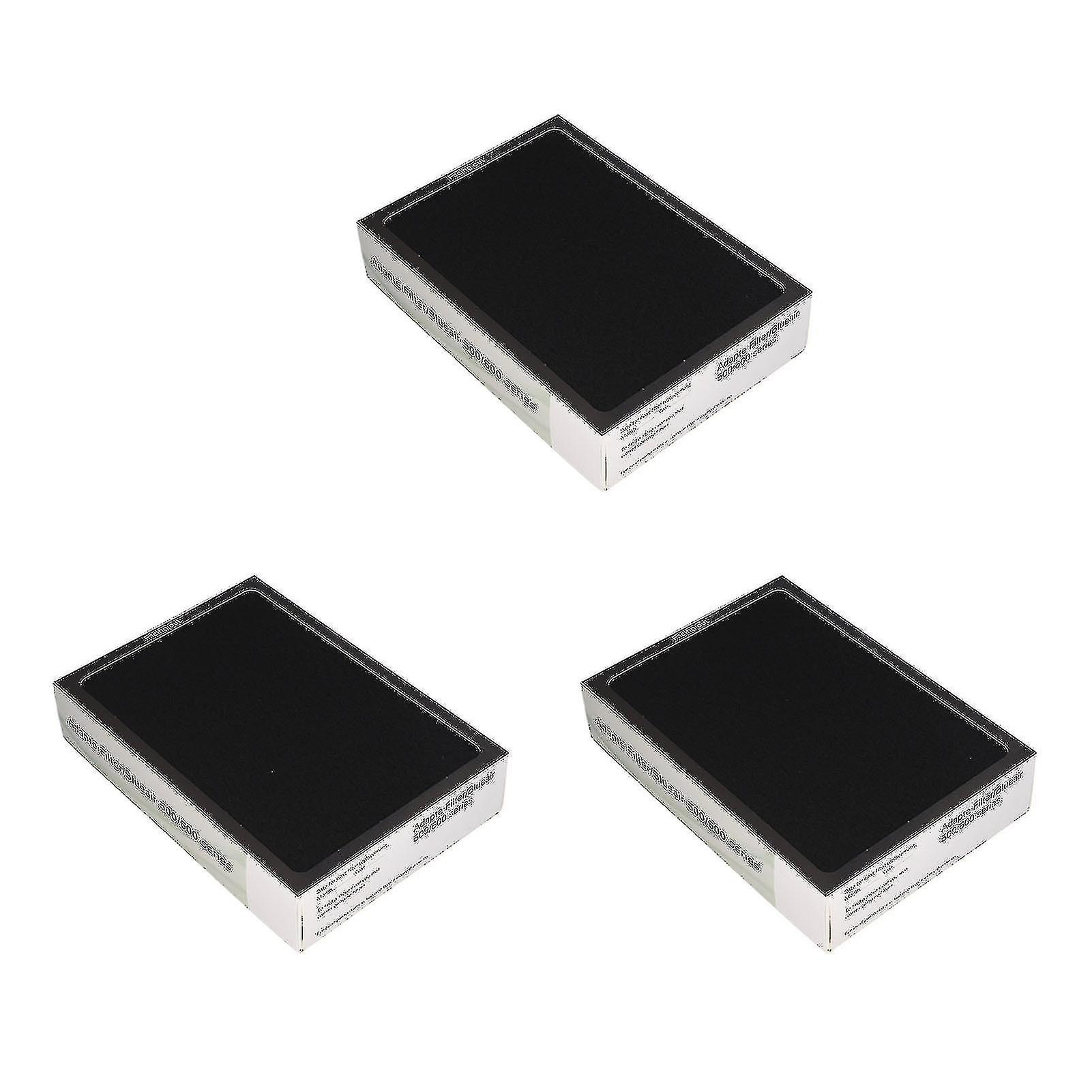 3 Pcs Air Purifier Filter Efficient Powerful Disposable Particle Filter Replacement For Blueair 500 600 Series