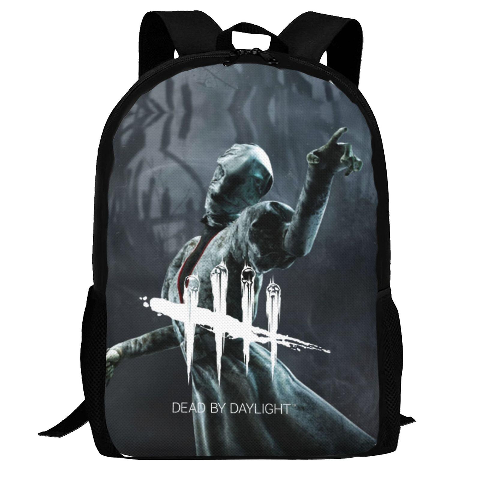 Dead By Daylight Backpack,3d Print Laptop Backpack Lightweight Casual Daypack Bookbag Multi-Function Travel Backpack