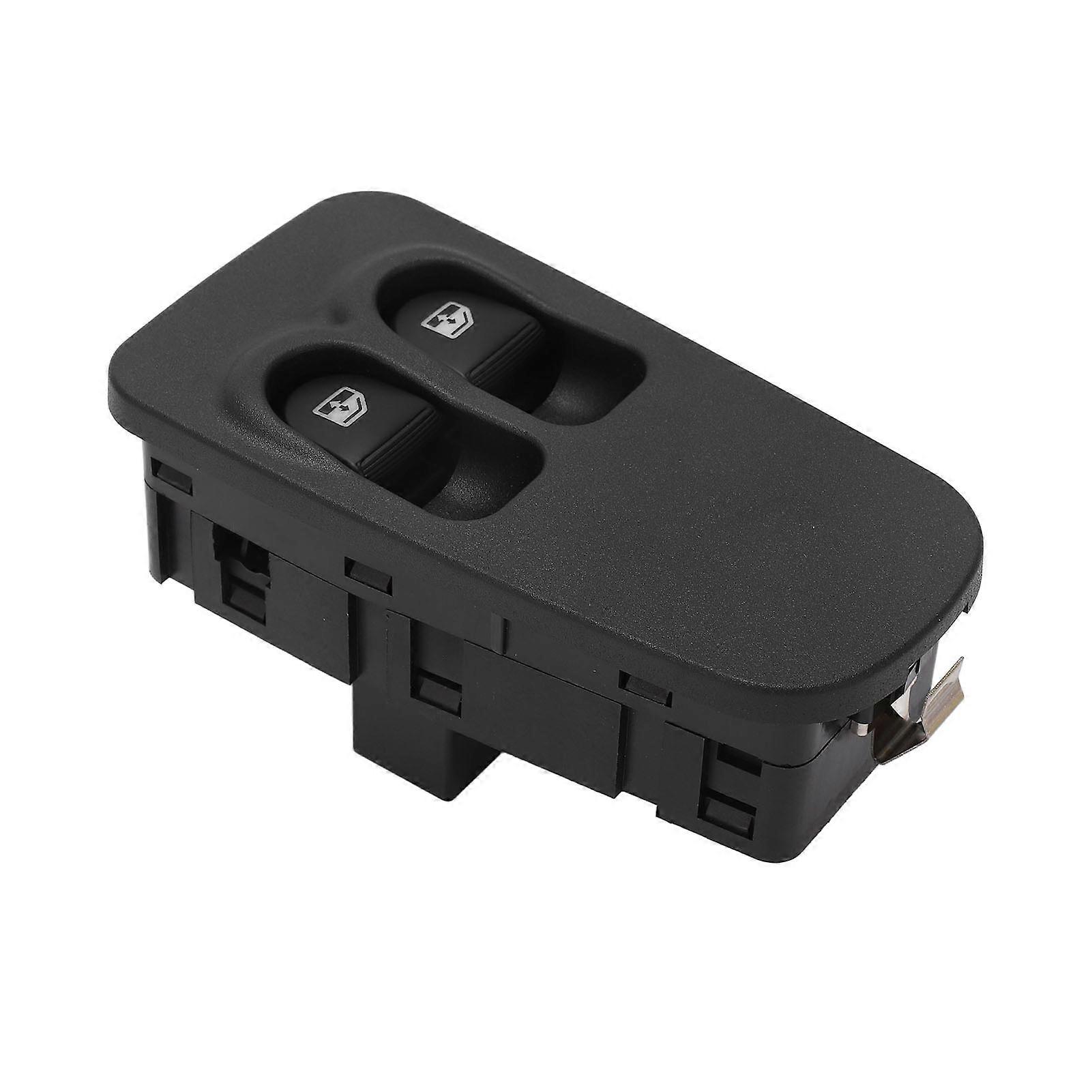 Window Control Switch 735360604 Black Master Switch Replacement for Lancia Ypsilon 2003-2011