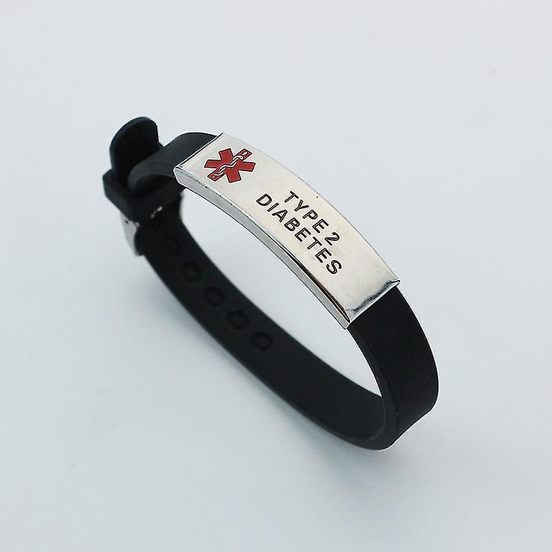 Pacemaker Silicone Bracelet Wristbands Adjustable Silicone