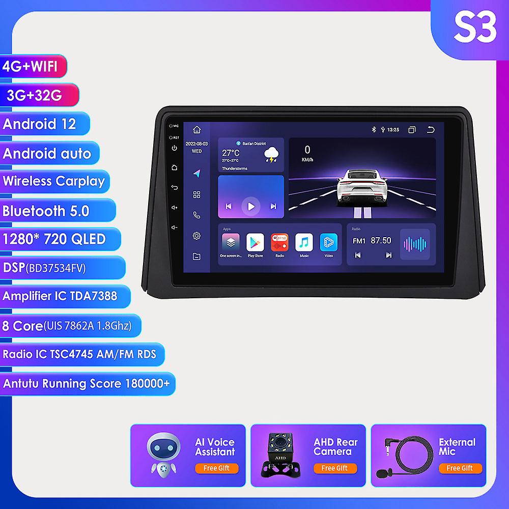 2din Android 12 Car Radio Multimedia Video Player For Opel Mokka 1 2012-2016 Autoradio 4g Rds Gps Navigation Stereo 9"head Unit