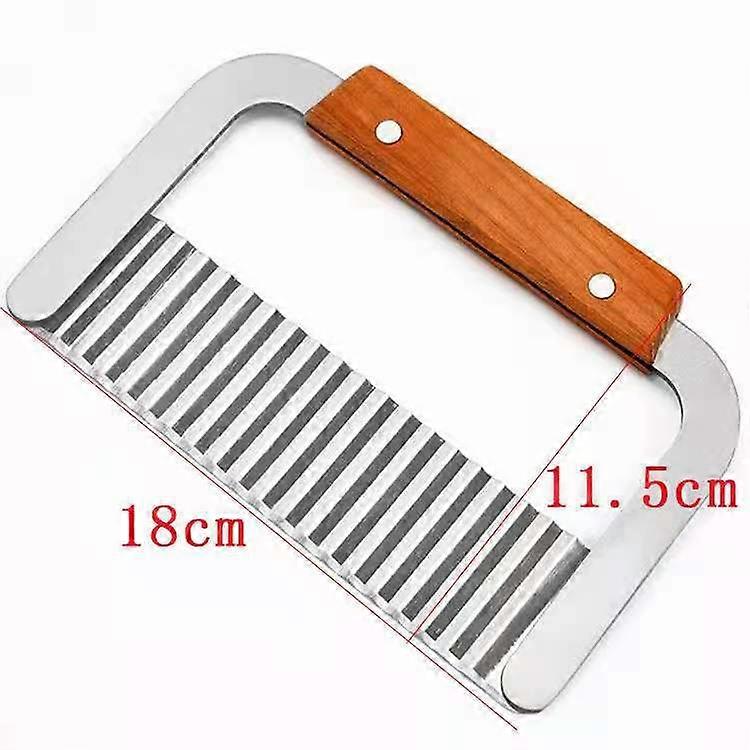 Stainless Steel Potato Wavy Knife Creative Kitchen Tools