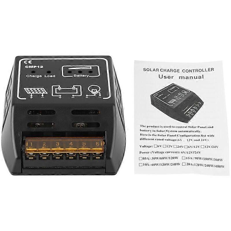 12V 10A Solar Charge Photovoltaic Controller Automatic Identification Battery Regulator