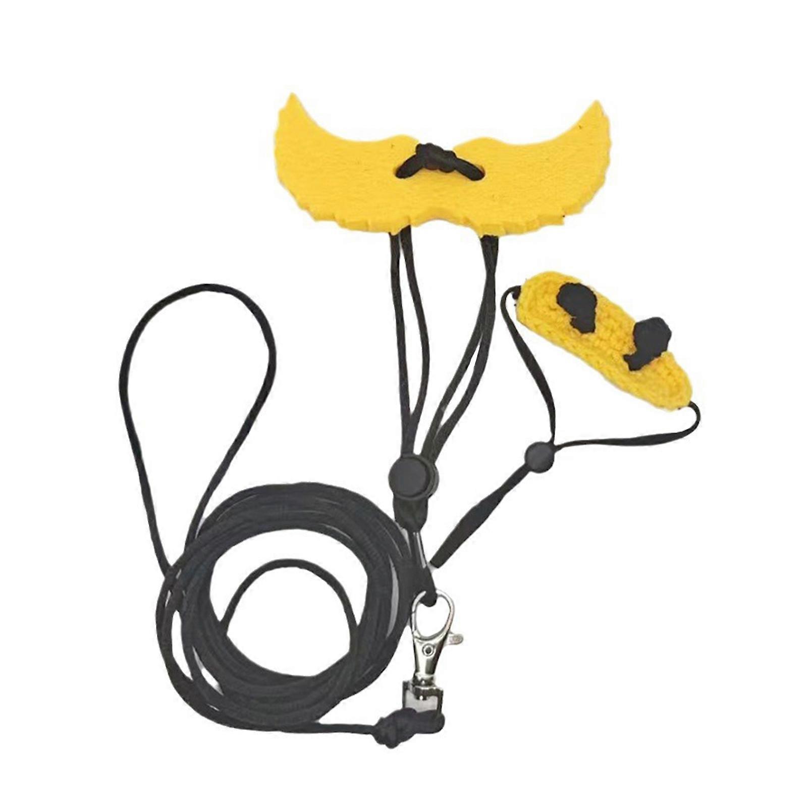 Adjustable Reptile Leash Lizard Gecko Bearded Dragon Soft Harness And Leash with Movable Buckle Outdoor Chameleon Supplies