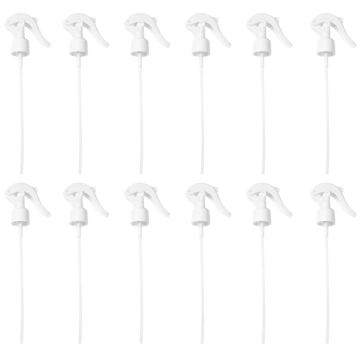 12 Pcs Spray Bottles Essential Oils Trigger Sprayer Bottle Heads Spray Bottle Nozzle Spray Trigger Replacement