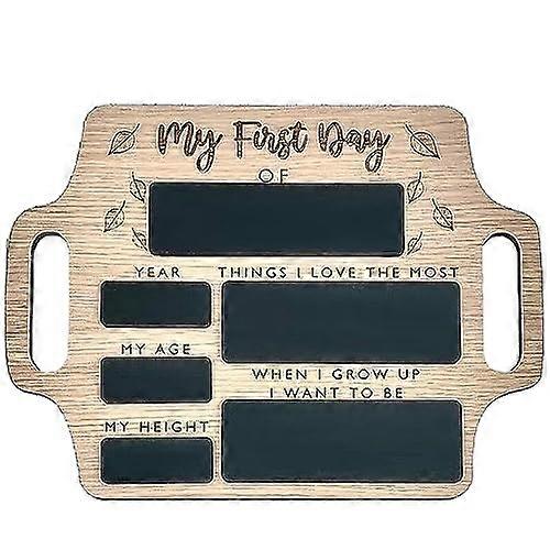 First Day of School Board First Day of School Chalkboard with Handle First Day of School Sign 1st Day Back to School