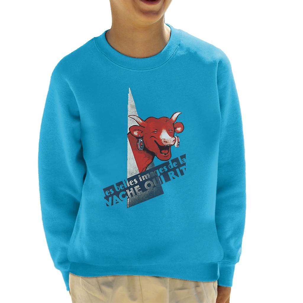 The Laughing Cow A Beautiful Image Kid's Sweatshirt