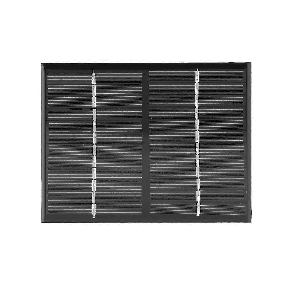 1,5W 12V Klass A Polykristallin Kisel Solpanel Krokodil Clip DIY Kit