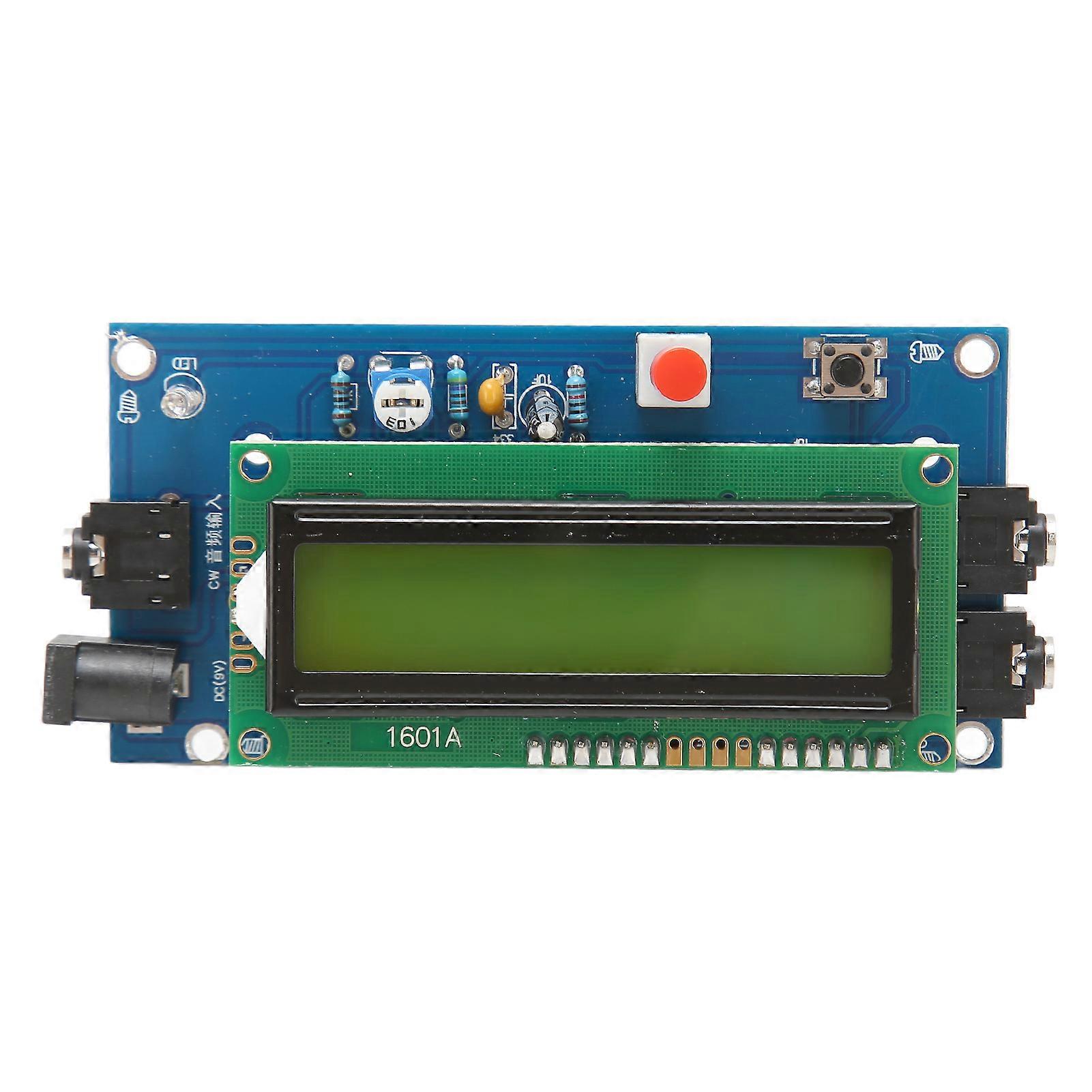 Morse Code Reader Ham Radio Telegraph CW Decoder Translator LED Display DC7?12V 500mA