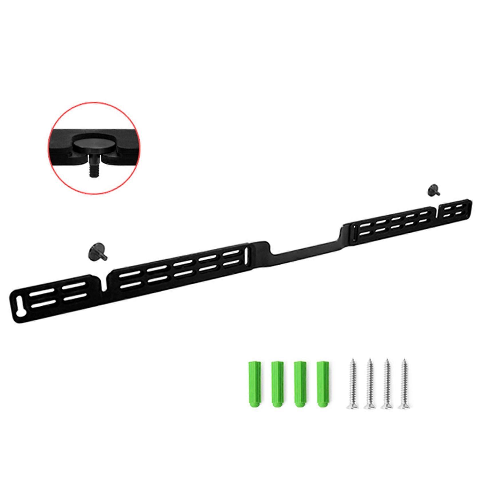 Wall Mount Bracket Aluminum Alloy Bracket for Arc Sound Bar Black