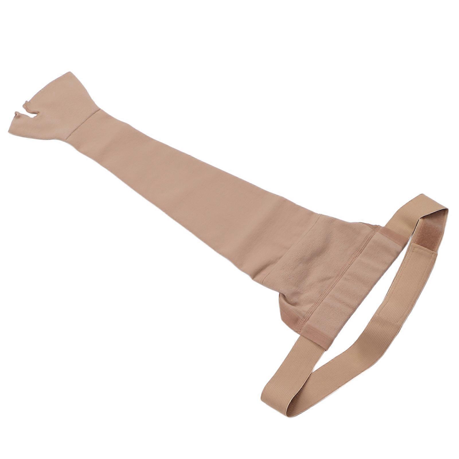 Lymphedema Compression Arm Sleeve Polyurethane Post Mastectomy Support Arm Sleeve for Swelling SupportL Right Handed