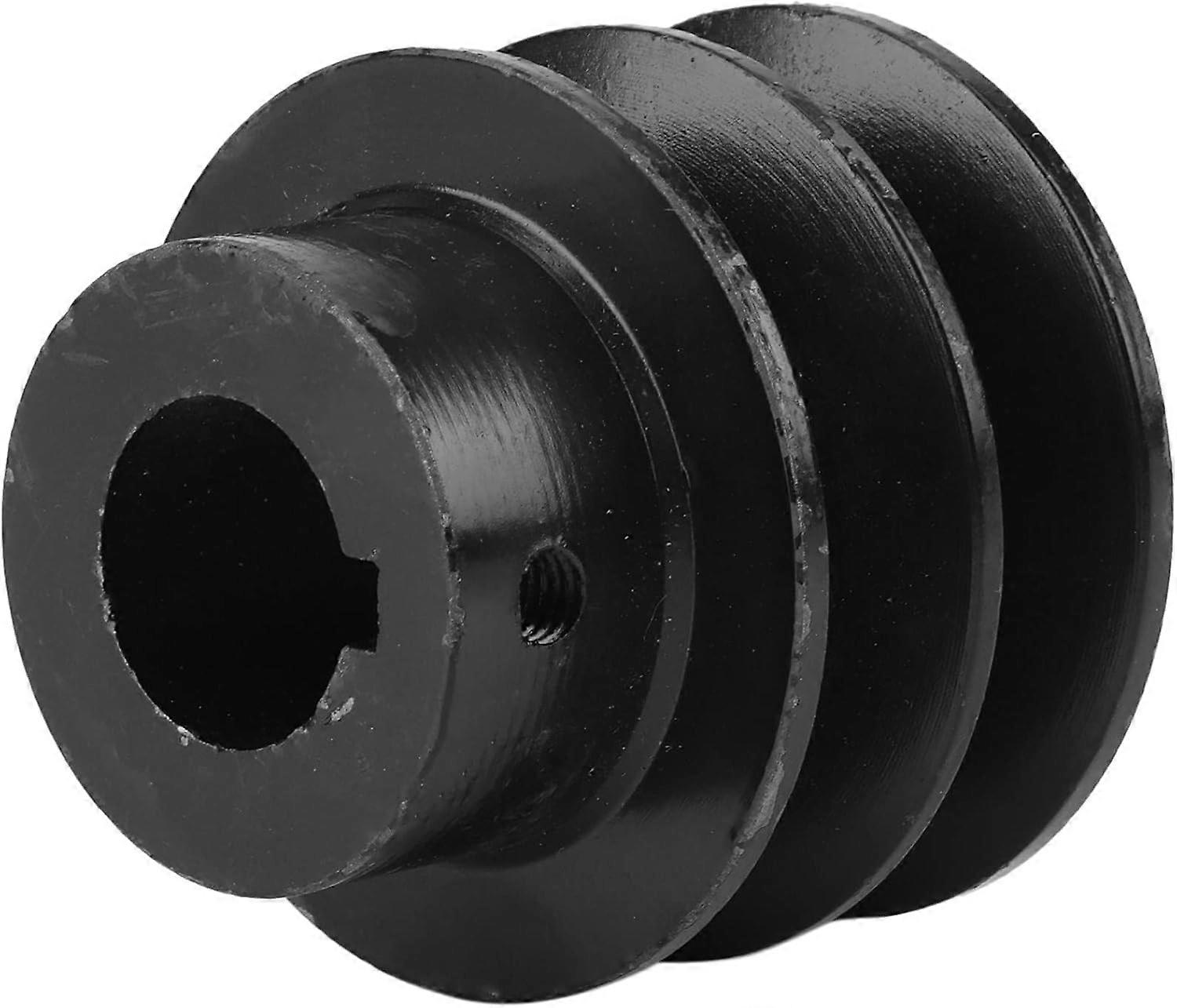 Belt Pulley Double Groove Bore for 168F 170F GX110 GX120 GX160 GX200 7HP ATV Go Kart Engines