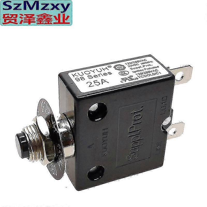 Kuoyuh 98 New Origina 3a 4a 5a 6a 7a 8a 9a 10a 11a 12a 13a 15a 16a 18a 20a 25a 30a 35a 50a Overload Overcurrent Protector