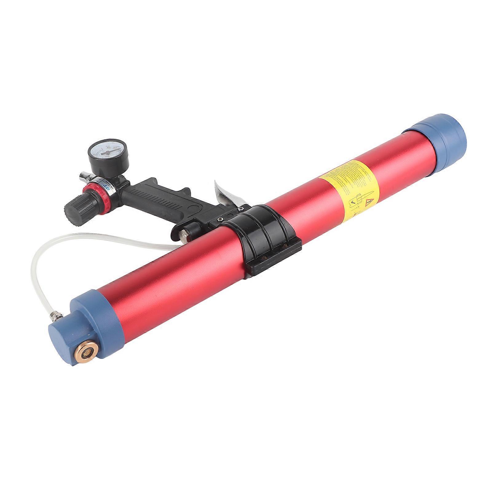Pneumatic Glue Gun Set 600ml Capacity with Pressure Gauge for Building Decoration