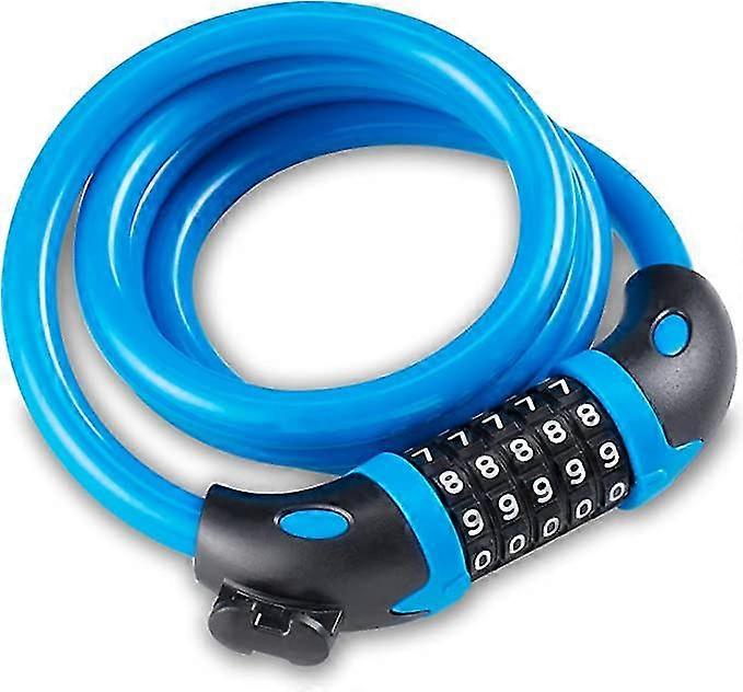 Bike Lock, Long 120cm With 5 Digit Smart Code Jskee