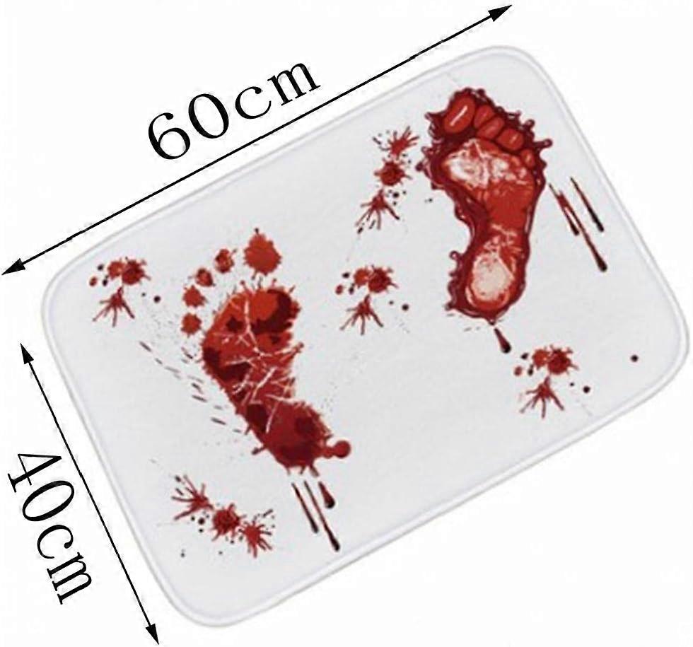 מחצלות אמבטיה דם בלתי נראה צבע שינוי סדין הופך אדום כאשר עור רטוב על רצפות אמבטיה, מדמם