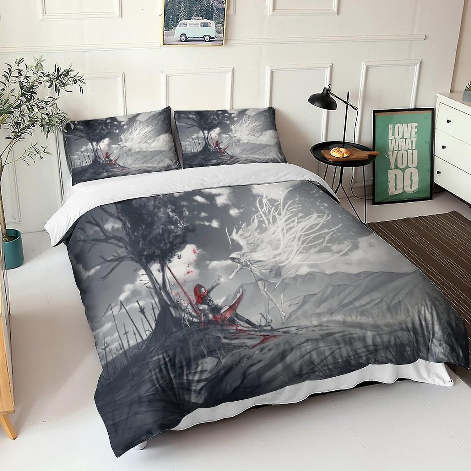 Duvet Cover Sets Stitch Bedding Set Microfibre Stitch Bedding for Children
