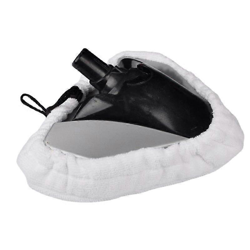 Triangle Steam Mop Pads: 6 Washable Microfiber Covers for Steam Cleaner Replacement.