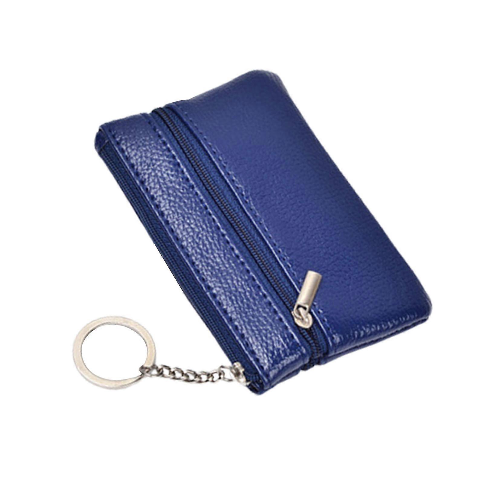 Women PU Leather Coin Wallet Portable Comfortable Coin Purse with Loop for Holding Cash Cards and Little Items