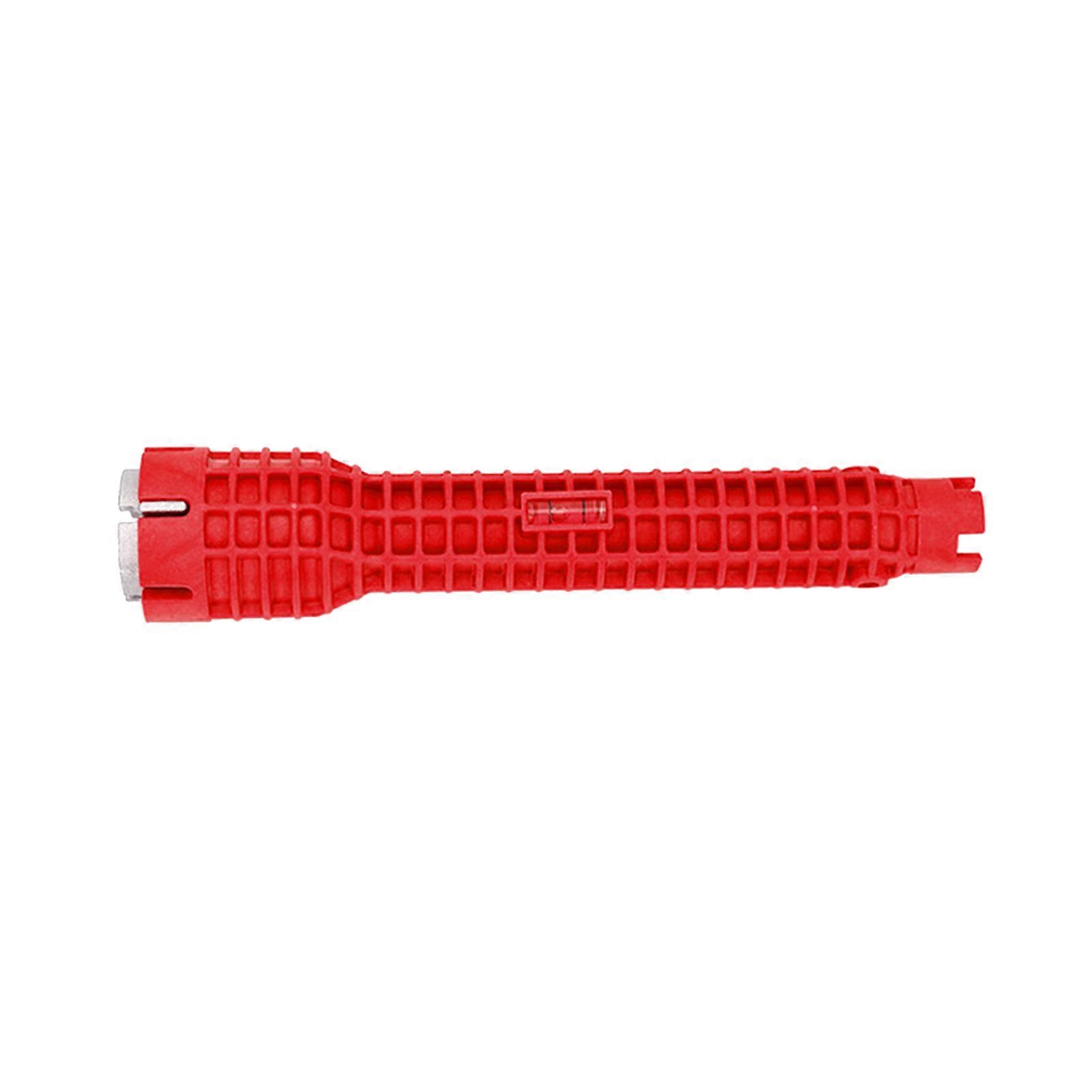 Faucet and Sink Wrench 5 in 1 Multifunctional Wrench Tool Double-head Plumbing Wrench Quick Installation for Kitchen Sinks Water Basins Faucets Heater