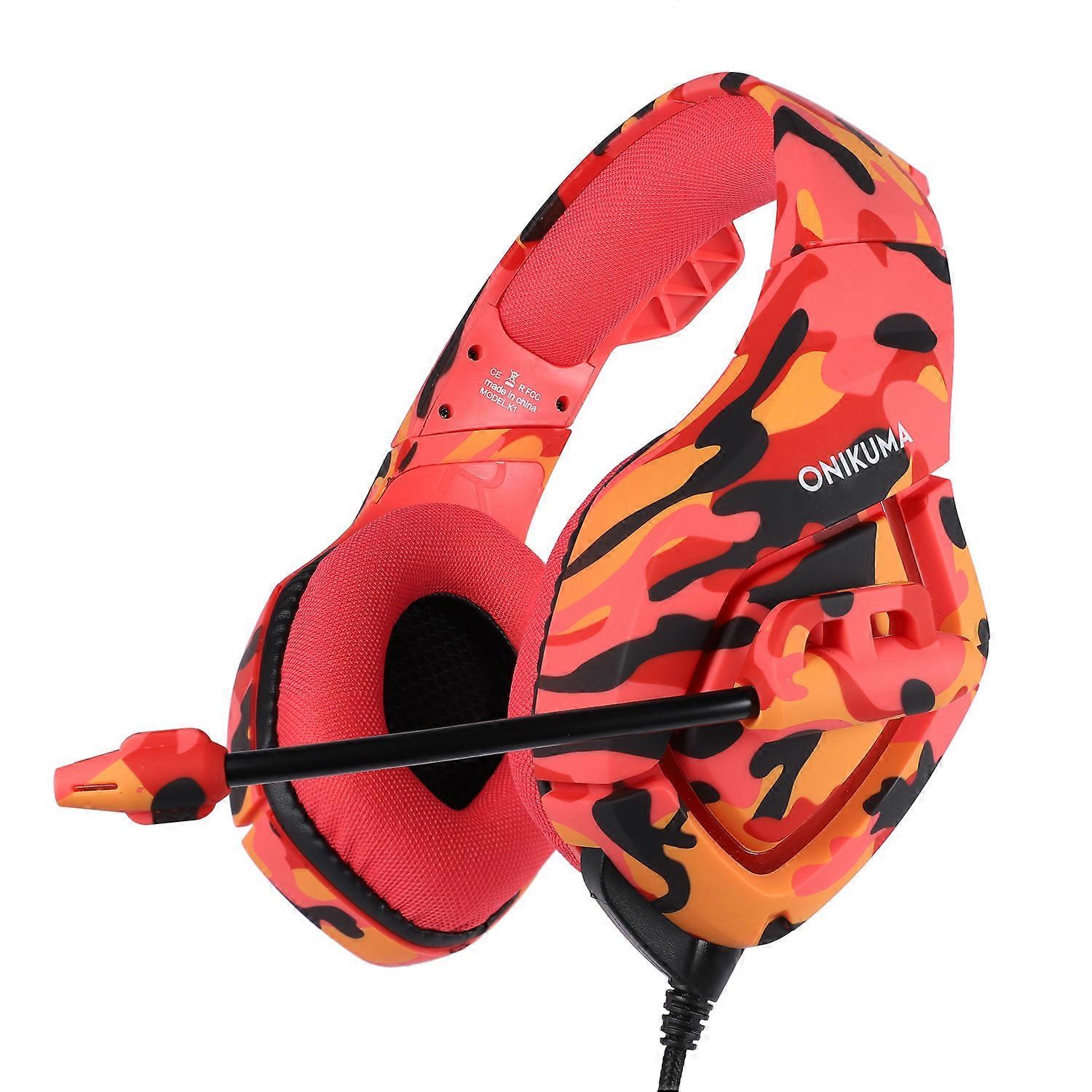 Camouflage Gaming Stereo Headset