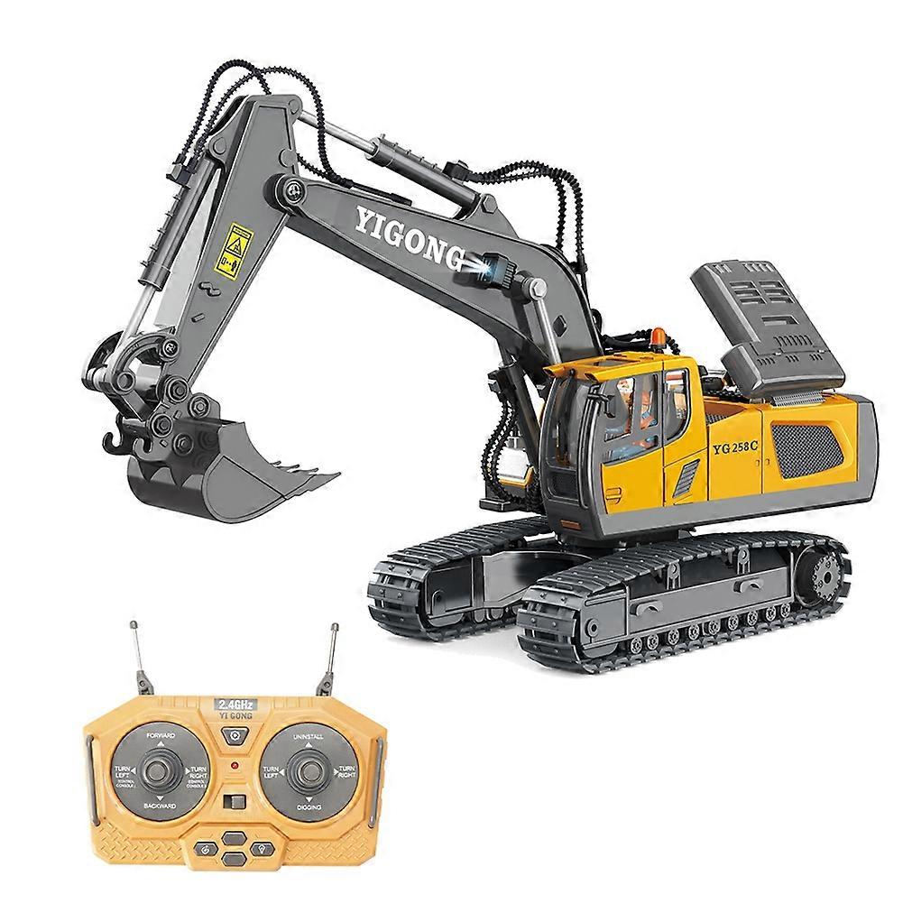 2.4G Wireless RC Escavatore Telecomando RC Camion Cingolato Camion Elettrico Ingegneria Veicoli Giocattoli per Bambini