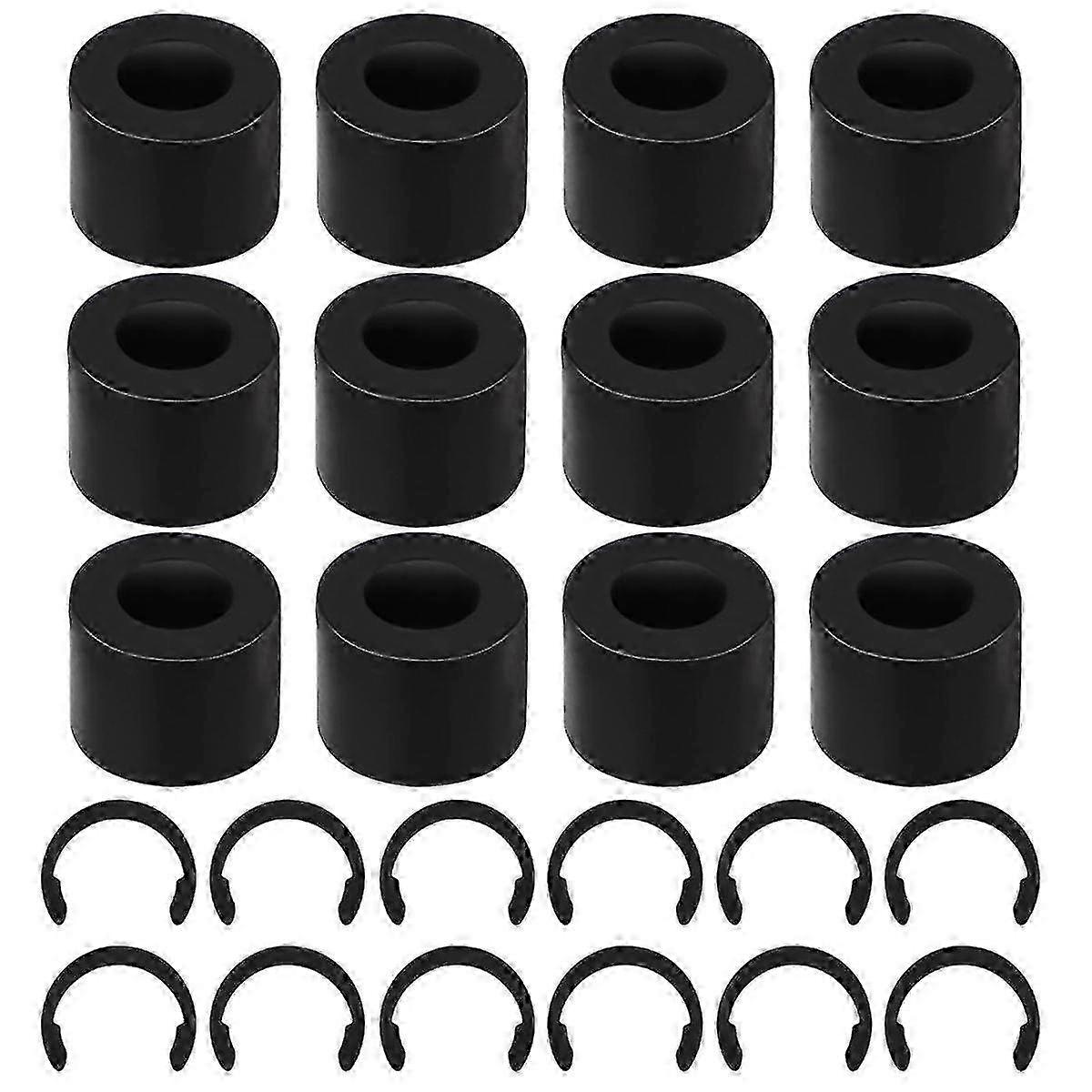 12Pcs Rubber Roller Resolution for , 12Pcs Rubber Roller Replacement, Effectively Keep Rubber From Moving