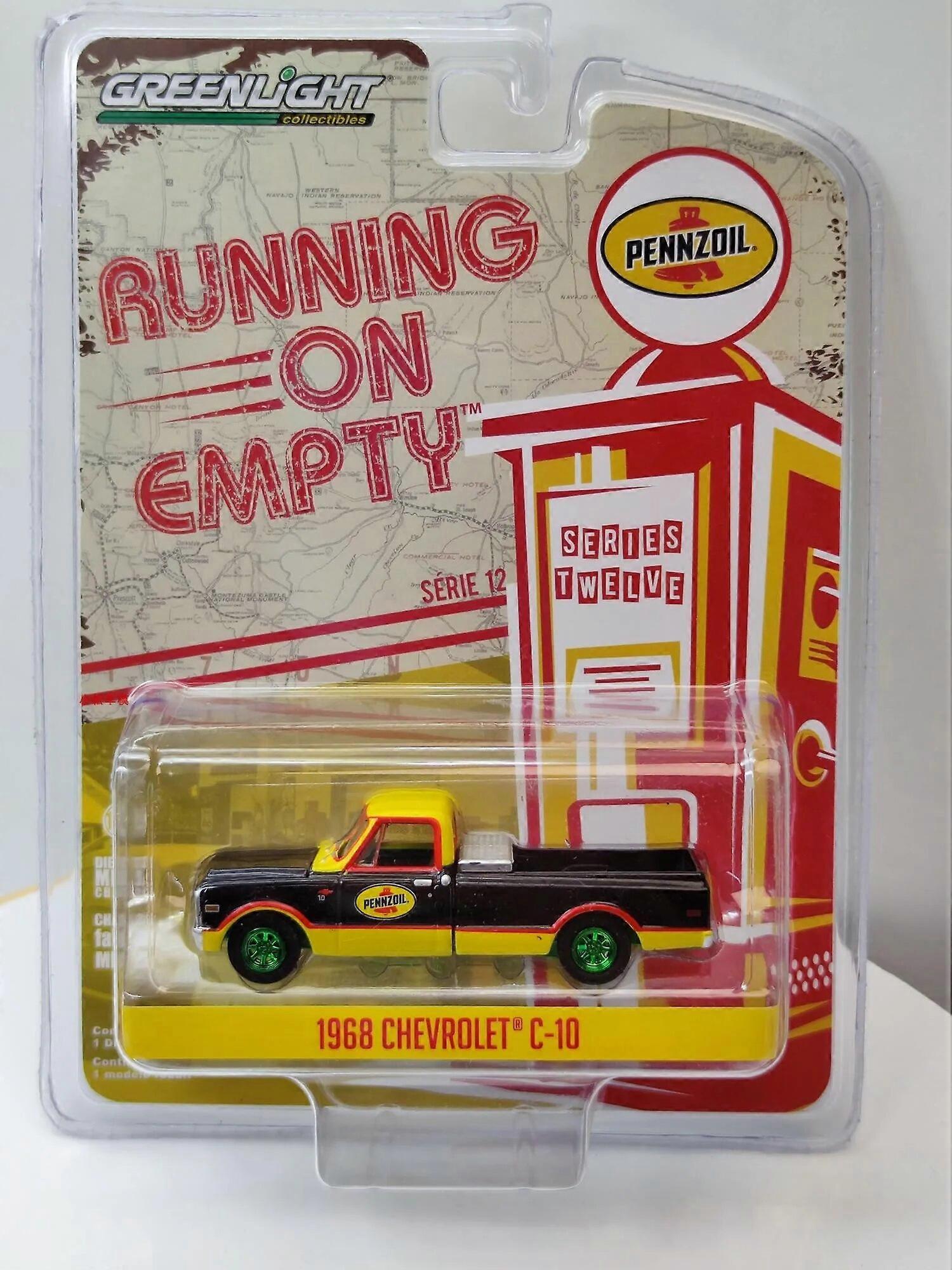 1 :64 1968 CHEVROLET C-10 Version machine verte