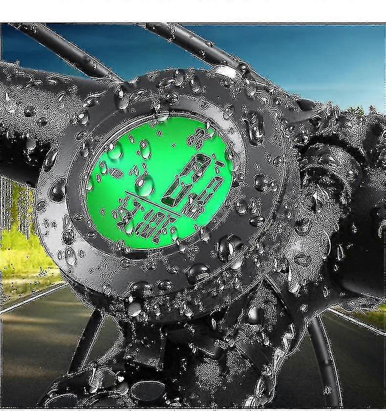 Bike Speedometer, 3 Colors Lcd Backlight Display Waterproof Resistance, Bike Computer Wireless